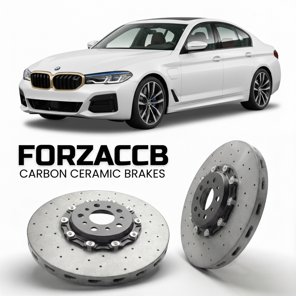 Carbon Ceramic Brake Rotors for BMW i5 Sedan G60 (2023+) | CCB OEM Replacement / Conversion Upgrade Kit