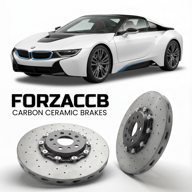 Carbon Ceramic Brake Rotors for BMW i8 Roadster I15 (2018-2020) | CCB OEM Replacement / Conversion Upgrade Kit