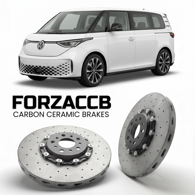 Carbon Ceramic Brake Rotors for Volkswagen ID. Buzz EB (2022-) | CCB OEM Replacement / Conversion Upgrade Kit