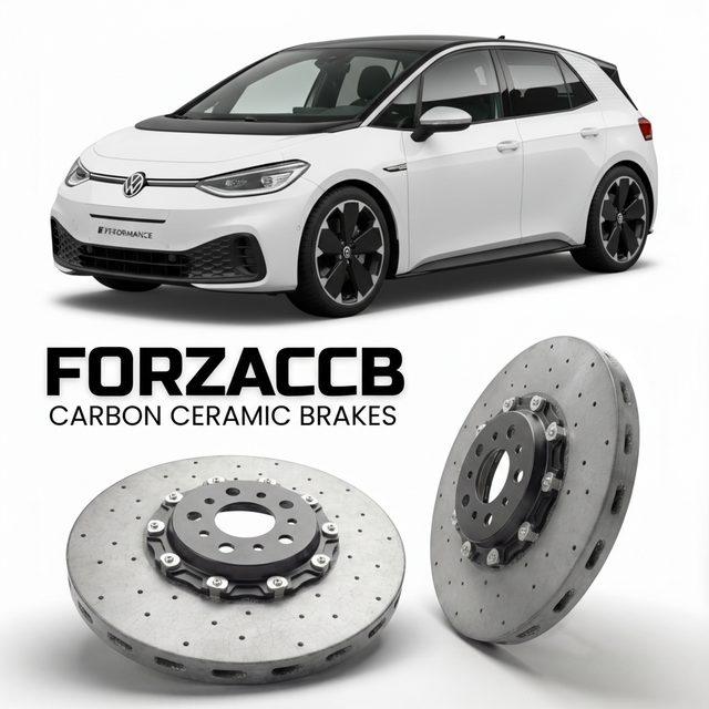Carbon Ceramic Brake Rotors for Volkswagen ID.3 GTX / Performance E11 (2024-) | CCB OEM Replacement / Conversion Upgrade Kit