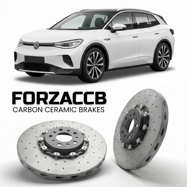 Carbon Ceramic Brake Rotors for Volkswagen ID.4 E21 (2020-) | CCB OEM Replacement / Conversion Upgrade Kit