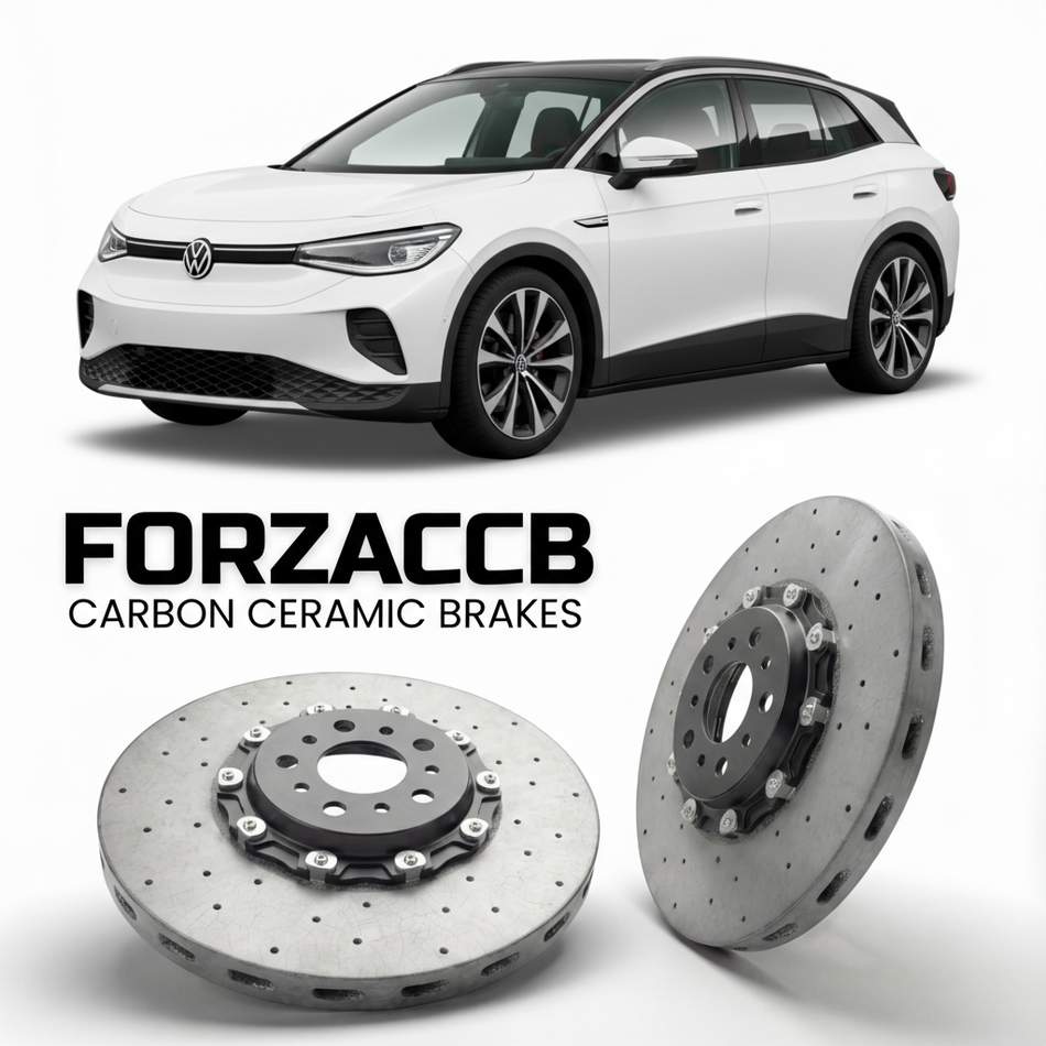 Carbon Ceramic Brake Rotors for Volkswagen ID.4 GTX E21 (2021+) | CCB OEM Replacement / Conversion Upgrade Kit