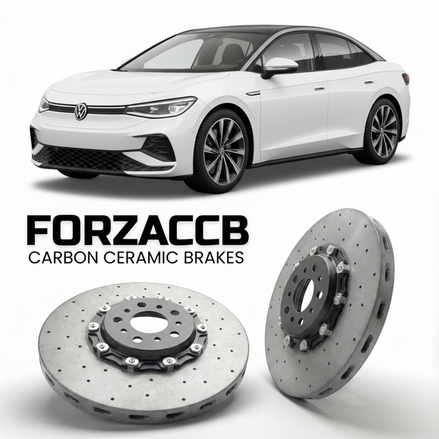 Carbon Ceramic Brake Rotors for Volkswagen ID.7 ED (2023-) | CCB OEM Replacement / Conversion Upgrade Kit