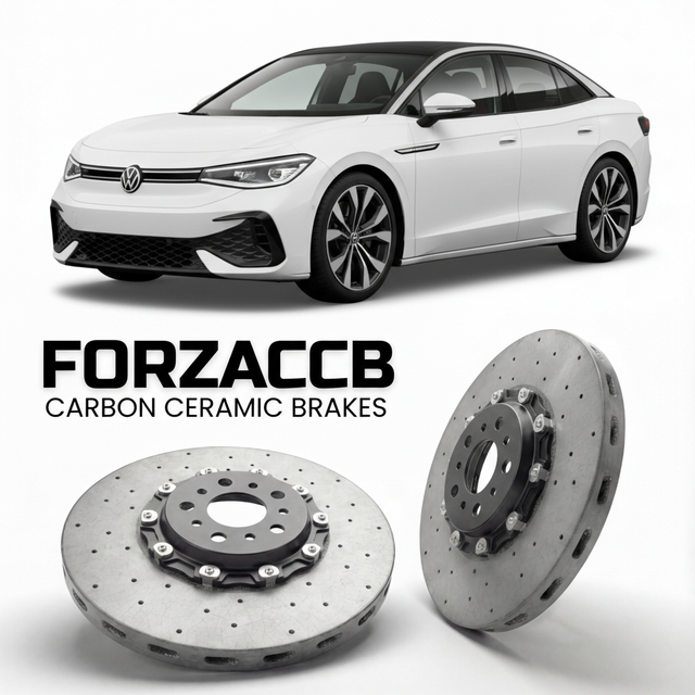 Carbon Ceramic Brake Rotors for Volkswagen ID.7 GTX ED (2024-) | CCB OEM Replacement / Conversion Upgrade Kit