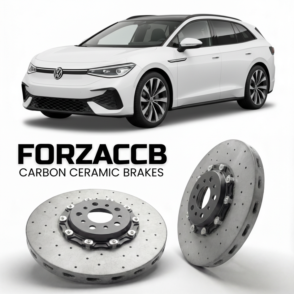 Carbon Ceramic Brake Rotors for Volkswagen ID.7 GTX Tourer ED (2024+) | CCB OEM Replacement / Conversion Upgrade Kit