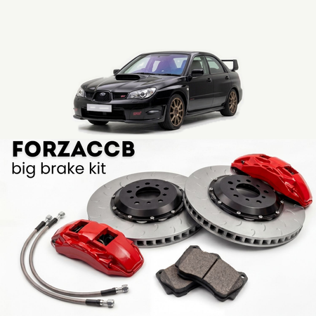 FORZACCB Iron Big Brake Kit for Subaru Impreza WRX / STI (1994-2007) - vehicle and brake kit