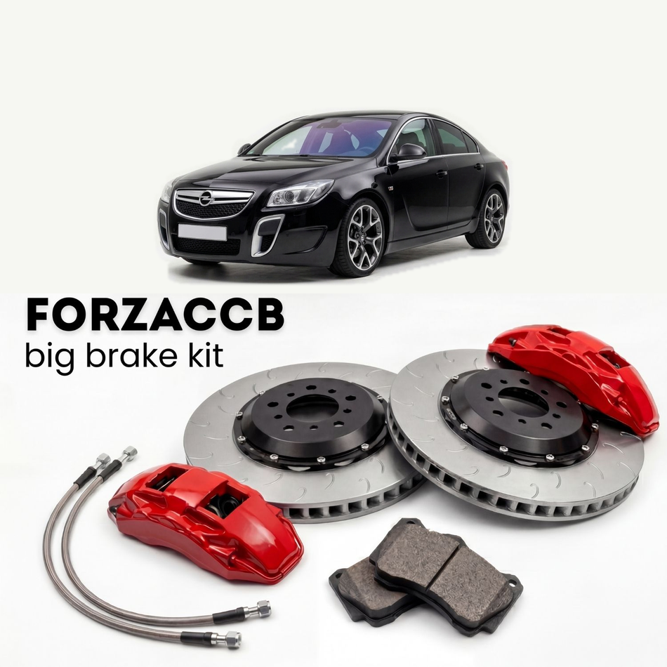 FORZACCB Iron Big Brake Kit for Opel Insignia OPC (2009-2017) - vehicle and brake kit