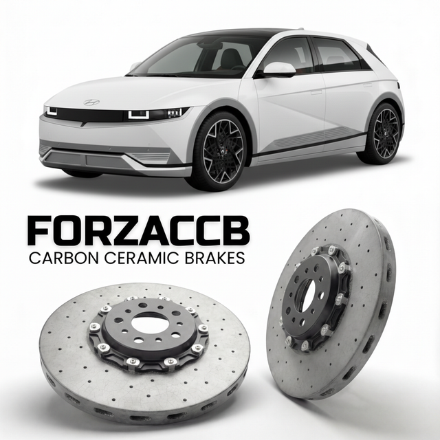 Carbon Ceramic Brake Rotors for Hyundai Ioniq 5 N (2024-2026) | CCB OEM Replacement / Conversion Upgrade Kit