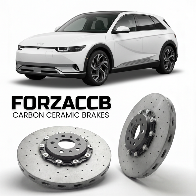 Carbon Ceramic Brake Rotors for Hyundai Ioniq 9 (2026) | CCB OEM Replacement / Conversion Upgrade Kit
