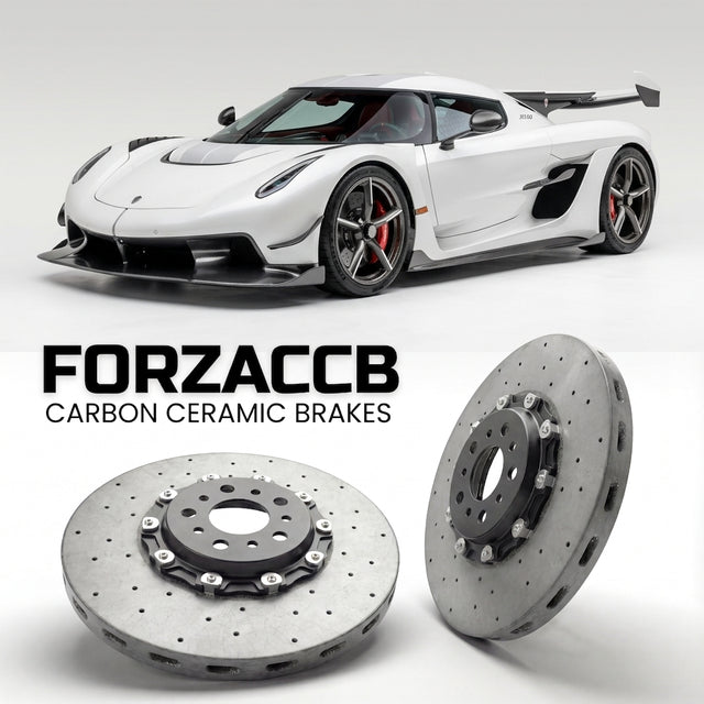 Carbon Ceramic Brake Rotors for Koenigsegg Jesko (2019+) | CCB OEM Replacement / Conversion Upgrade Kit