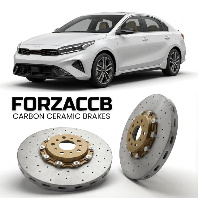 Carbon Ceramic Brake Rotors for Kia K3 (BL7 (2023+) | CCB OEM Replacement / Conversion Upgrade Kit