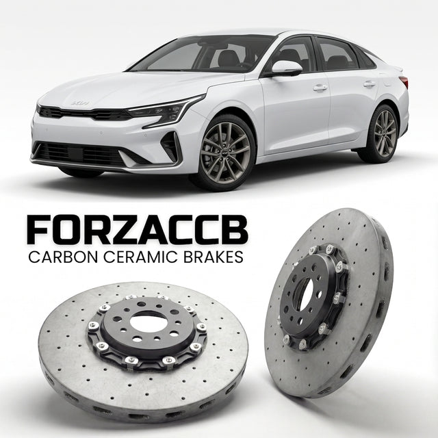 Carbon Ceramic Brake Rotors for Kia K4 2025 (2024+) | CCB OEM Replacement / Conversion Upgrade Kit