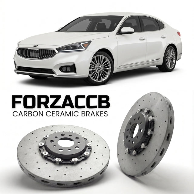 Carbon Ceramic Brake Rotors for Kia K7 Premier (2019+) | CCB OEM Replacement / Conversion Upgrade Kit