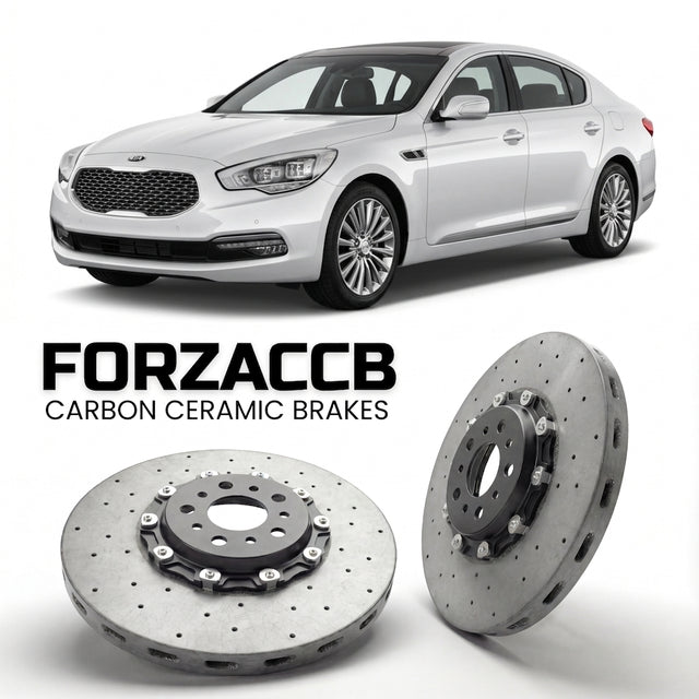 Carbon Ceramic Brake Rotors for Kia K9 I (facelift 2014 (2014-2018) | CCB OEM Replacement / Conversion Upgrade Kit