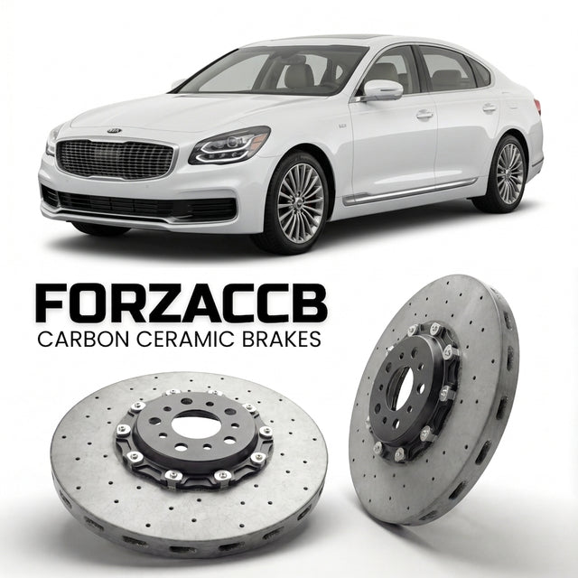 Carbon Ceramic Brake Rotors for Kia K9 II (2018-2021) | CCB OEM Replacement / Conversion Upgrade Kit