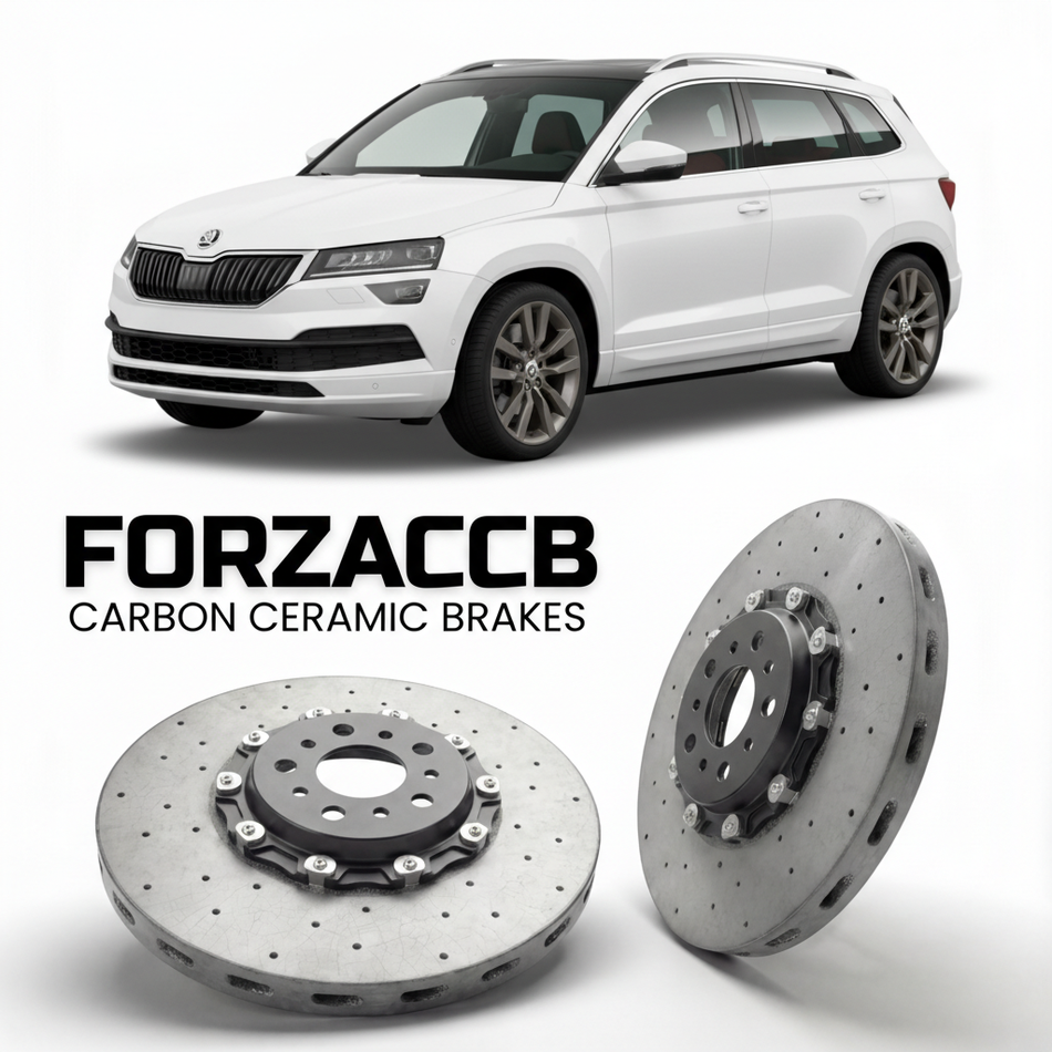 Carbon Ceramic Brake Rotors for Skoda Karoq NU (2017+) | CCB OEM Replacement / Conversion Upgrade Kit
