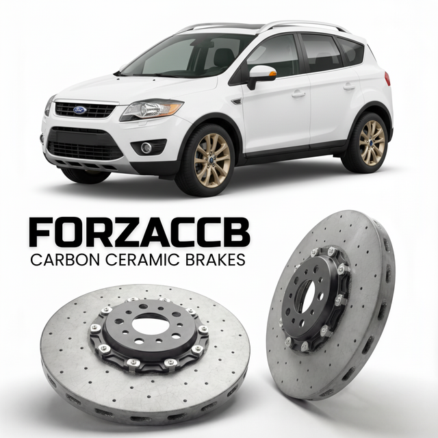 Carbon Ceramic Brake Rotors for Ford Kuga I (2008-2010) | CCB OEM Replacement / Conversion Upgrade Kit