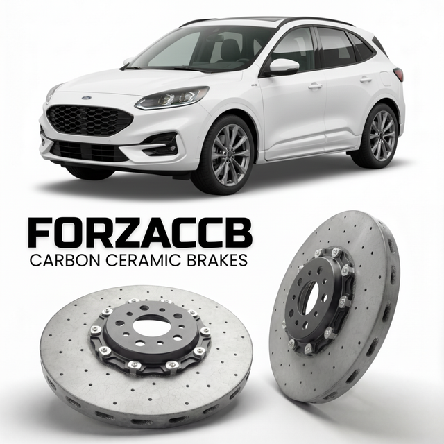 Carbon Ceramic Brake Rotors for Ford Kuga III (facelift 2024 (2024+) | CCB OEM Replacement / Conversion Upgrade Kit