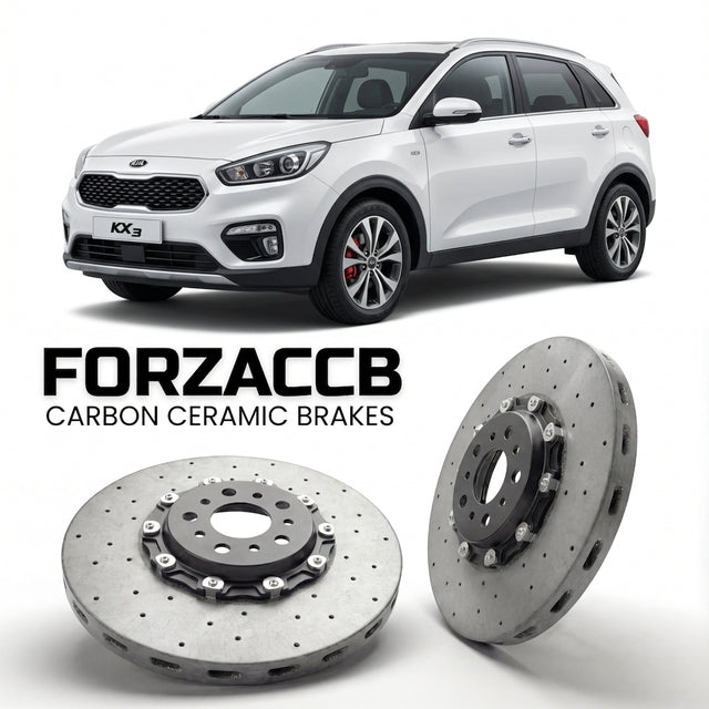 Carbon Ceramic Brake Rotors for Kia KX3 (2015-2017) | CCB OEM Replacement / Conversion Upgrade Kit