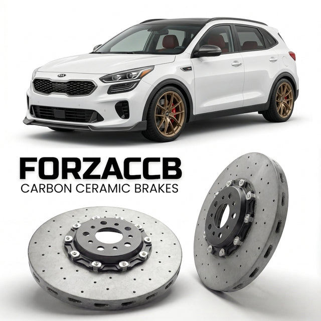 Carbon Ceramic Brake Rotors for Kia KX3 facelift 2017 (2017+) | CCB OEM Replacement / Conversion Upgrade Kit
