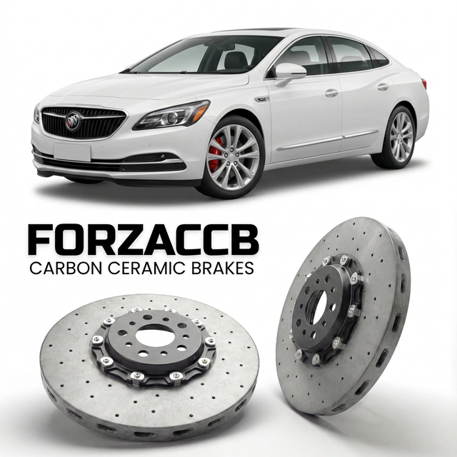 Carbon Ceramic Brake Rotors for Buick LaCrosse III China (2017-2019) | CCB OEM Replacement / Conversion Upgrade Kit