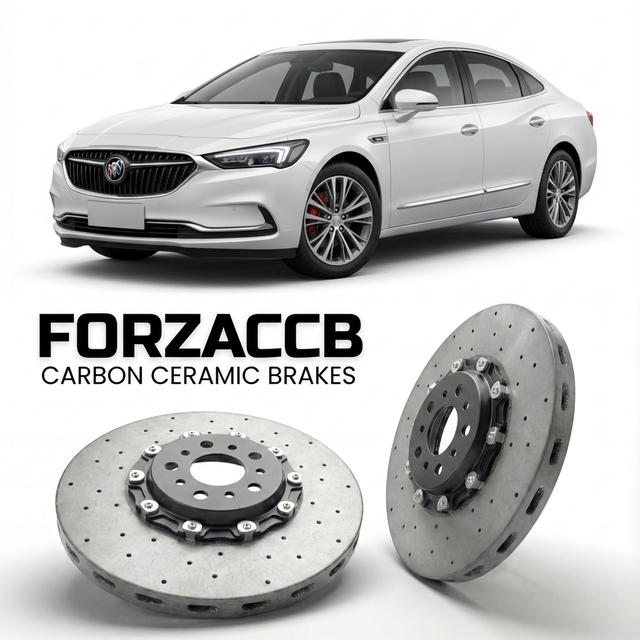 Carbon Ceramic Brake Rotors for Buick LaCrosse III China (facelift 2019 (2019-2023) | CCB OEM Replacement / Conversion Upgrade Kit