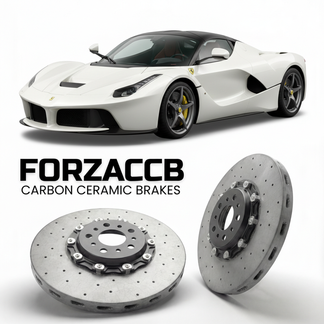 Carbon Ceramic Brake Rotors for Ferrari LaFerrari Aperta (2016-2018) | CCB OEM Replacement / Conversion Upgrade Kit