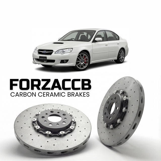 Carbon Ceramic Brake Rotors for Subaru Legacy GT (2006-2012) | CCB Conversion Kit