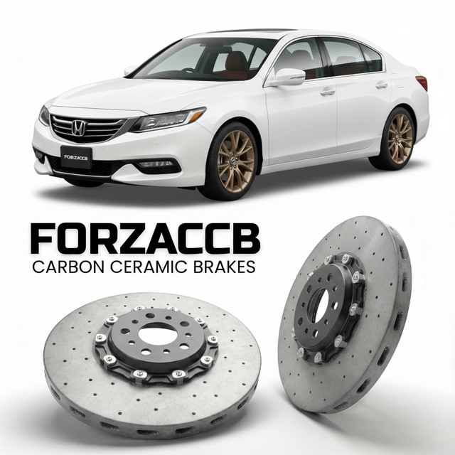 Carbon Ceramic Brake Rotors for Honda Legend KC2 (2015-2020) | CCB OEM Replacement / Conversion Upgrade Kit