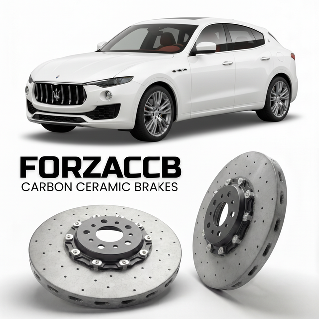 Carbon Ceramic Brake Rotors for Maserati Levante (2016-2024) | CCB OEM Replacement / Conversion Upgrade Kit