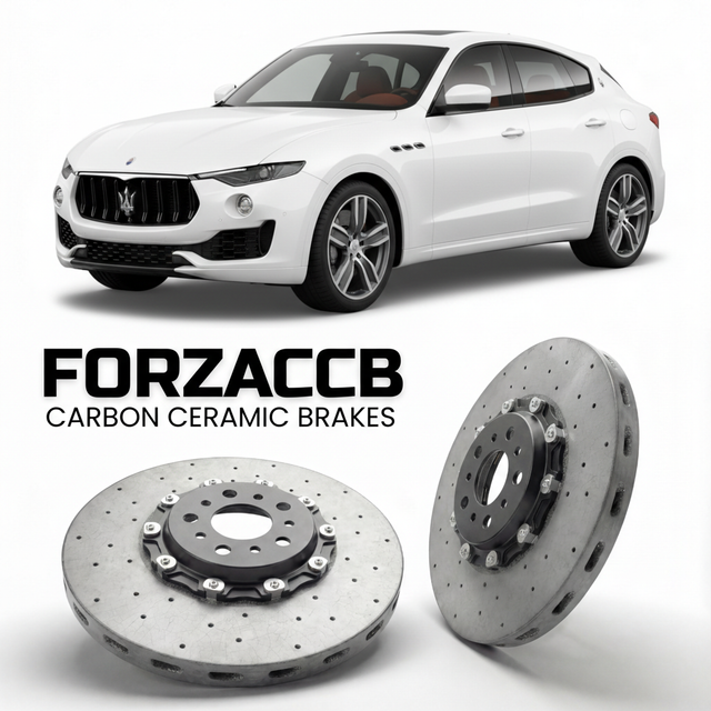 Carbon Ceramic Brake Rotors for Maserati Levante (2019-2024) | CCB OEM Replacement / Conversion Upgrade Kit