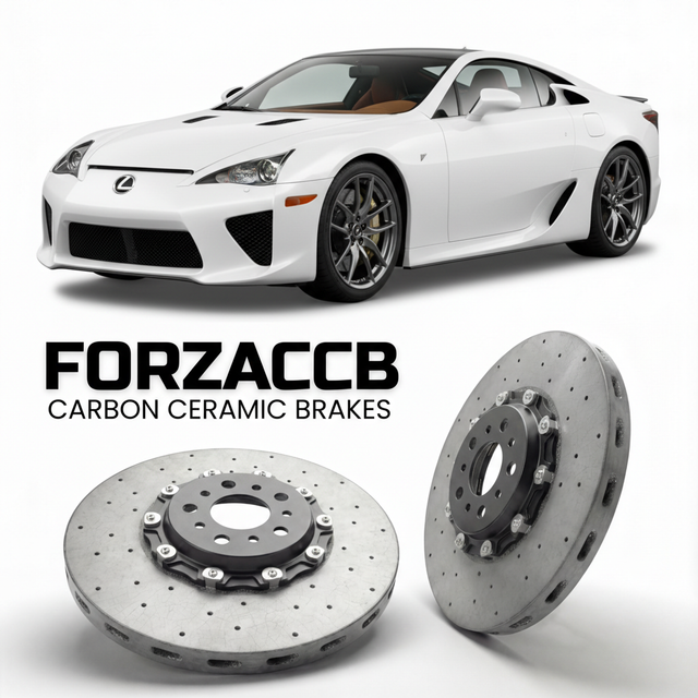 Carbon Ceramic Brake Rotors for Lexus LFA LFA10 (2010-2012) | CCB OEM Replacement / Conversion Upgrade Kit