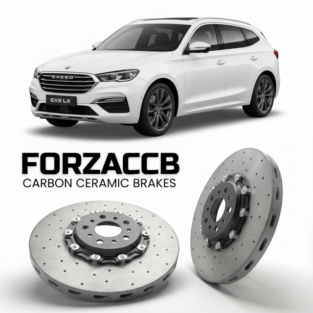 Carbon Ceramic Brake Rotors for Exeed LX (2019-2022) | CCB OEM Replacement / Conversion Upgrade Kit