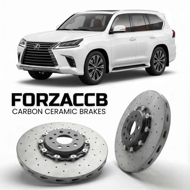Carbon Ceramic Brake Rotors for Lexus LX 600 VJA310 (2021+) | CCB OEM Replacement / Conversion Upgrade Kit