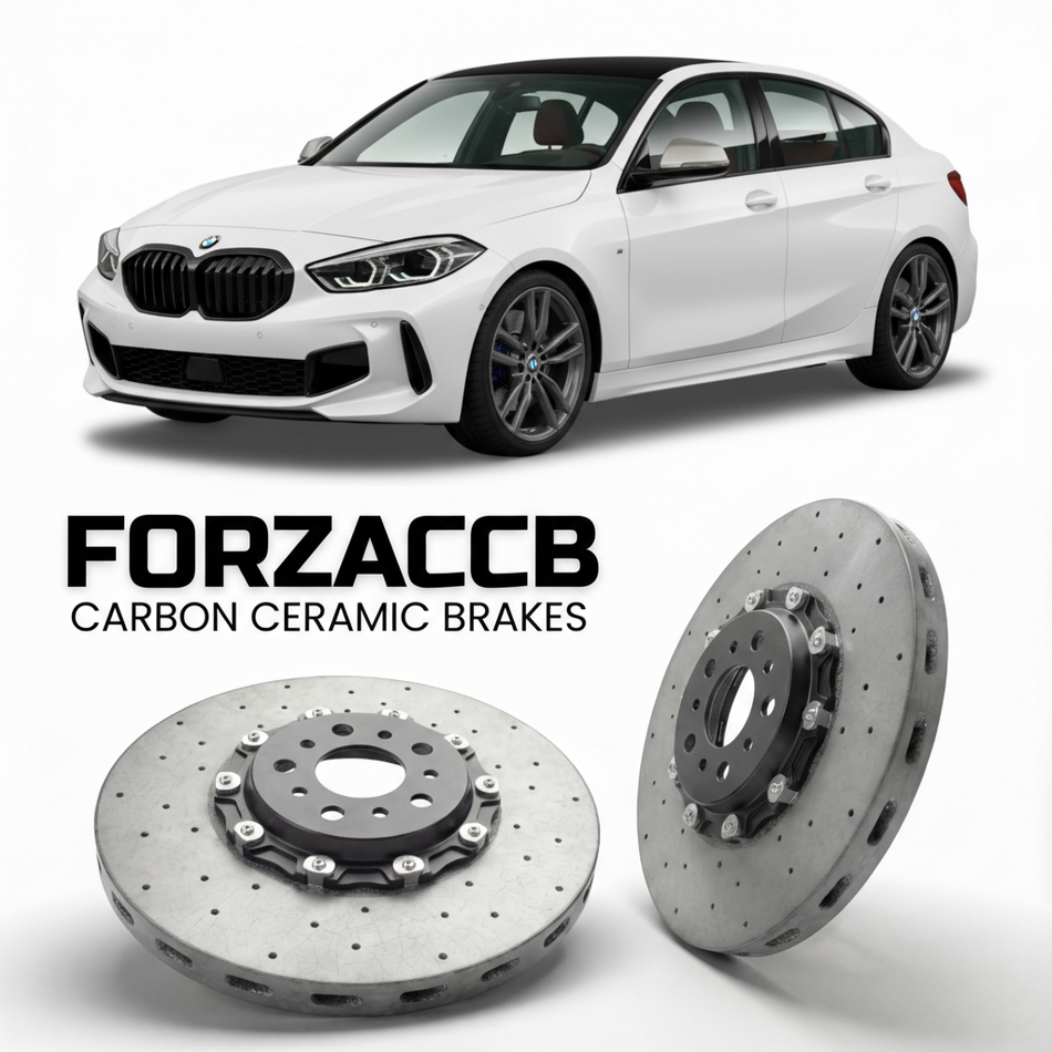 Carbon Ceramic Brake Rotors for BMW M135i F40 (2019-2024) | CCB OEM Replacement / Conversion Upgrade Kit