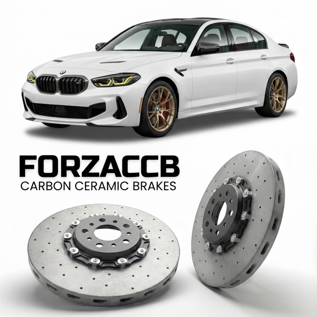 Carbon Ceramic Brake Rotors for BMW M135i F70 (2024-) | CCB OEM Replacement / Conversion Upgrade Kit