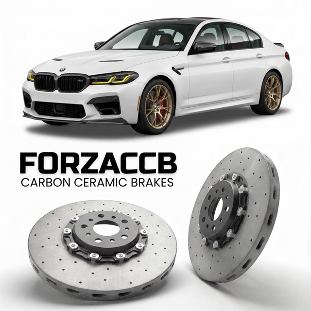 Carbon Ceramic Brake Rotors for BMW M135i xDrive Competition F40 (2023-2024) | CCB OEM Replacement / Conversion Upgrade Kit
