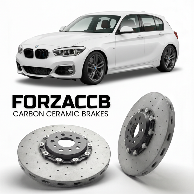 Carbon Ceramic Brake Rotors for BMW M140i Competition F20 (2017-2019) | CCB OEM Replacement / Conversion Upgrade Kit