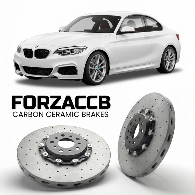 Carbon Ceramic Brake Rotors for BMW M240i F22 (2016-2021) | CCB OEM Replacement / Conversion Upgrade Kit