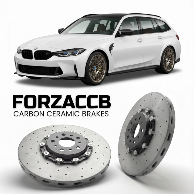 Carbon Ceramic Brake Rotors for BMW M3 Touring G81 (2022-2026+) | CCB OEM Replacement / Conversion Upgrade Kit