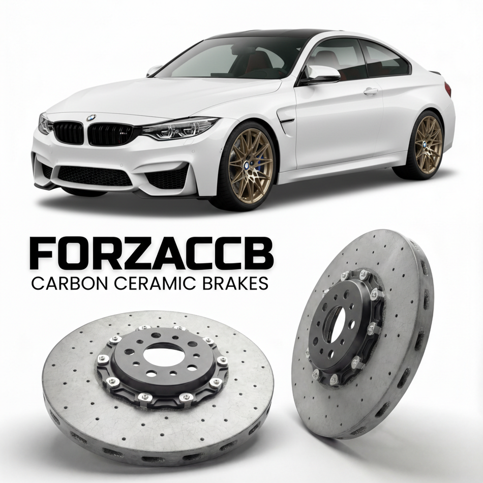 Carbon Ceramic Brake Rotors for BMW M4 Competition F82/F83 (2017-2020) | CCB OEM Replacement / Conversion Upgrade Kit