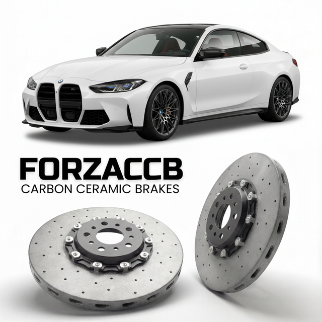 Carbon Ceramic Brake Rotors for BMW M4 Competition G82/G83 (2021-2026+) | CCB OEM Replacement / Conversion Upgrade Kit