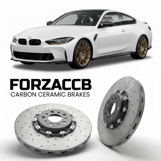 Carbon Ceramic Brake Rotors for BMW M4 Coupe G82 (2021-2026+) | CCB OEM Replacement / Conversion Upgrade Kit