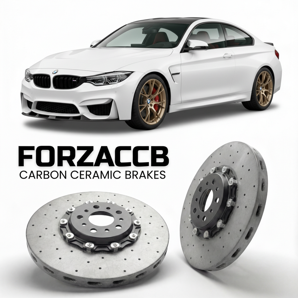 Carbon Ceramic Brake Rotors for BMW M4 CS F82 (2017-2019) | CCB OEM Replacement / Conversion Upgrade Kit