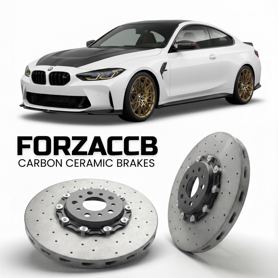 Carbon Ceramic Brake Rotors for BMW M4 CS G82 (2024-2026+) | CCB OEM Replacement / Conversion Upgrade Kit