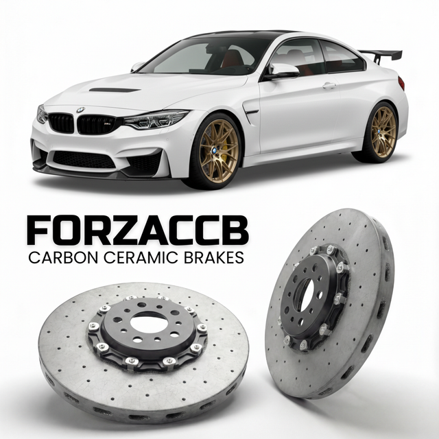 Carbon Ceramic Brake Rotors for BMW M4 GTS F82 (2016-2017) | CCB OEM Replacement / Conversion Upgrade Kit