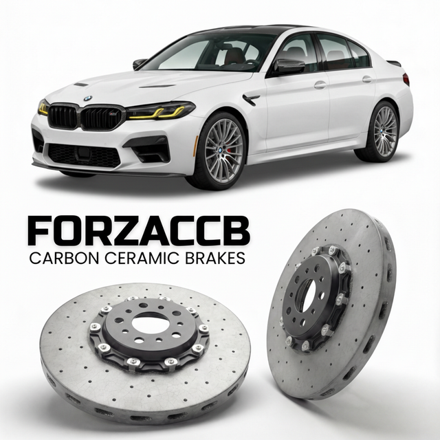 Carbon Ceramic Brake Rotors for BMW M550i xDrive G30 (2017-2023) | CCB OEM Replacement / Conversion Upgrade Kit