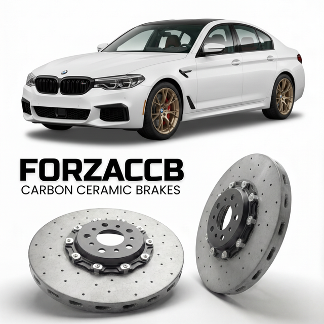 Carbon Ceramic Brake Rotors for BMW M550i xDrive G31 (2017-2023) | CCB OEM Replacement / Conversion Upgrade Kit