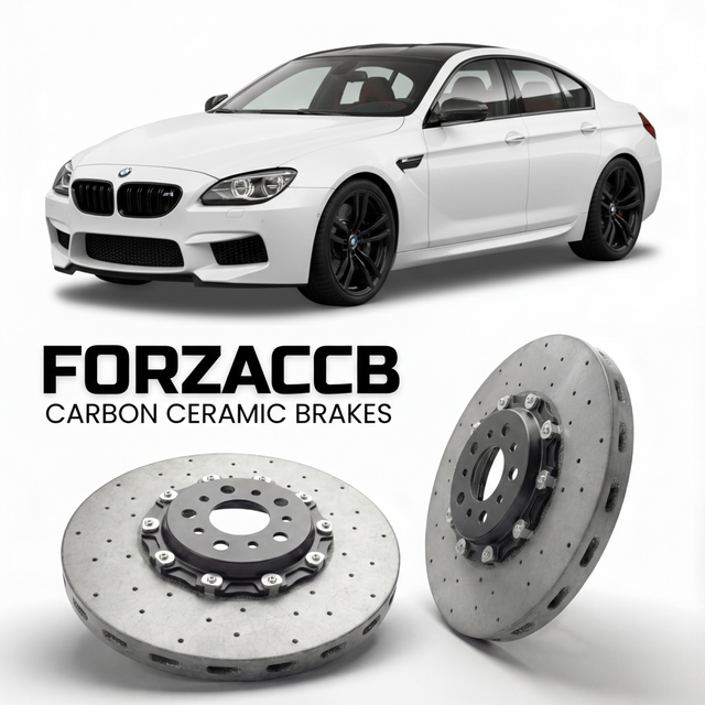 Carbon Ceramic Brake Rotors for BMW M6 Competition F06 (2015-2018) | CCB OEM Replacement / Conversion Upgrade Kit
