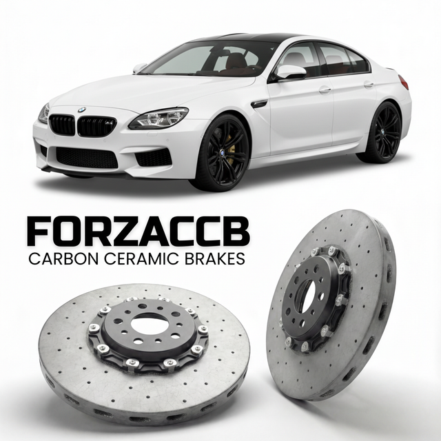 Carbon Ceramic Brake Rotors for BMW M6 Competition F13 (2015-2018) | CCB OEM Replacement / Conversion Upgrade Kit